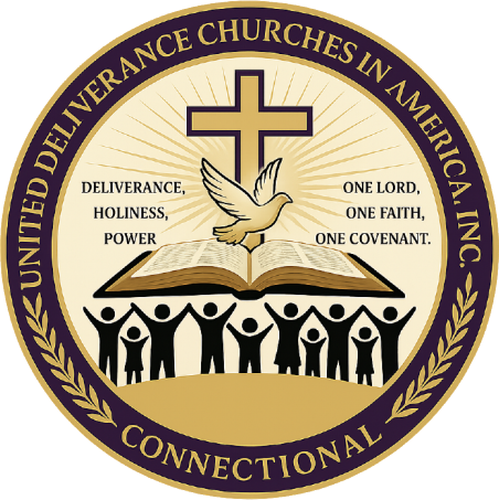 Official seal of United Deliverance Churches of America, Inc.